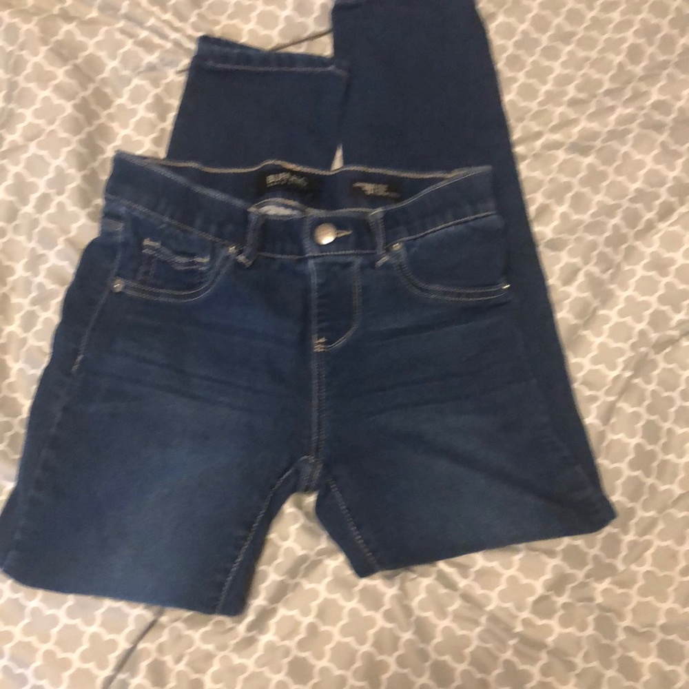 Buffalo David bottom convertible skinny comfort stretch size 12 girls